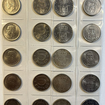 Шведские монеты, Монета, Кроны, Оре, Швеция, Svenska lot3