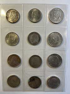 Шведские монеты, Монета, Кроны, Оре, Швеция, Svenska lot3 (3 фото из 10)