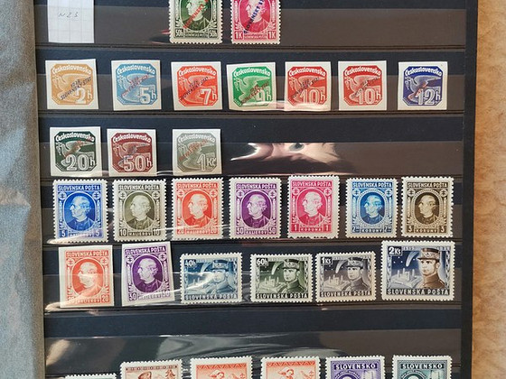 Slovakkia postmargid 1939-1943
