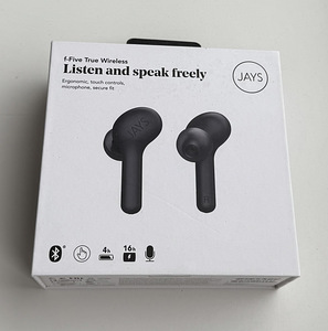JAYS f-Five True Wireless , Black (1 фото из 5)