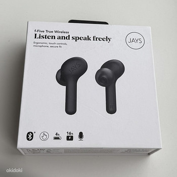 JAYS f-Five True Wireless , Black