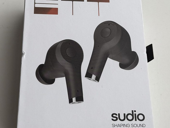 Sudio ETT True Wireless Earphones with ANC , Black