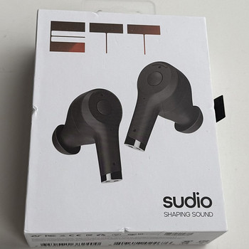 Sudio ETT True Wireless Earphones with ANC , Black