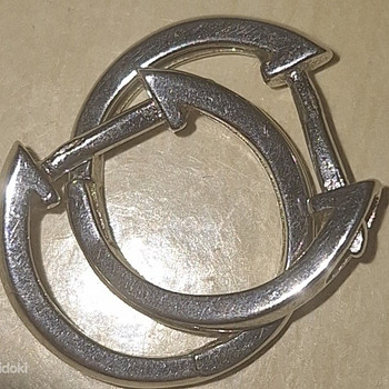 Silver earrings