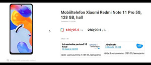 Xiaomi note 11pro+ 5g (1 фото из 2)