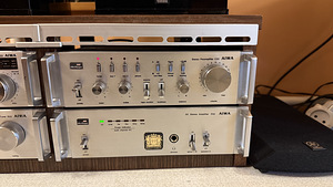 Aiwa komplekt koos kõlaritega - L22, R22, C22, P22 (6 foto / 9)