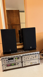 Aiwa komplekt koos kõlaritega - L22, R22, C22, P22 (8 foto / 9)