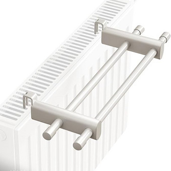 Towel Rail Heating Hanging 50 cm White