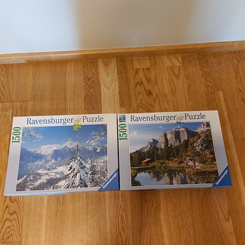 Продаются два пазла Ravensburger на 1500 деталей