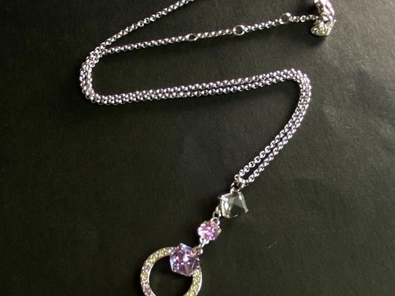 Ожерелье Swarovski с кристаллами