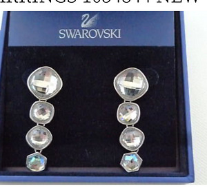 Swarovski օրիգինալ օղեր կրիստալներով (1 լուսանկար / 2)