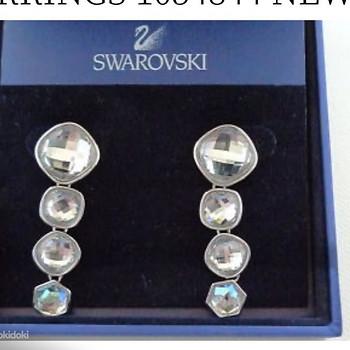 Swarovski օրիգինալ օղեր կրիստալներով