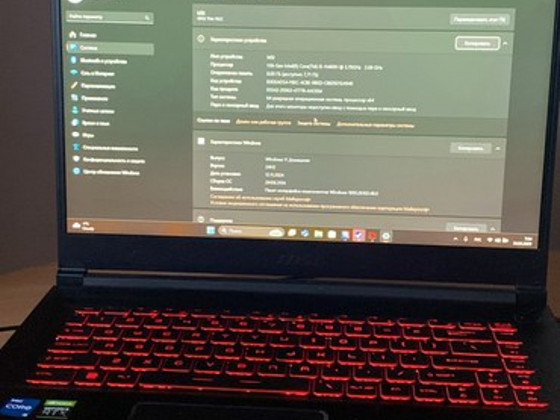 Ноутбук MSI laptop