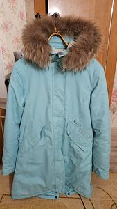 Parka Huppa с натуральным мехом suurus M (1 foto / 3)