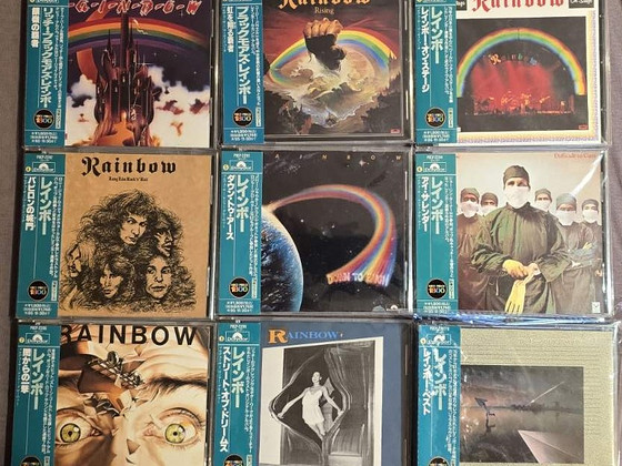 Дискография Rainbow Японские CD