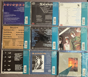 Rainbow Discography Japan CDs (2 foto / 2)