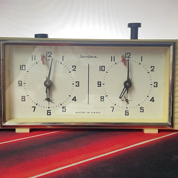 Vintage USSR Soviet Chess Clock Tournament Mechanical Timer