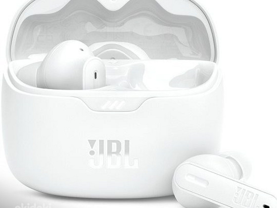 Bluetooth kõrvaklapid JBL Tune Beam + dok
