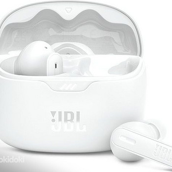 Bluetooth kõrvaklapid JBL Tune Beam + dok