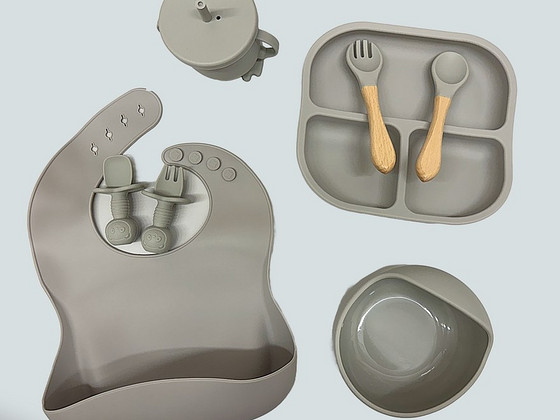 Silikoonist toidunõude komplekt (Hall) НОВЫЙ