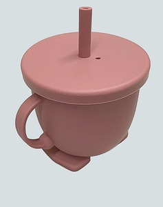 Silikoonist toidunõude komplekt (Roosa) НОВЫЙ (7 фото из 8)