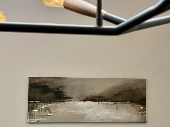 Maal "Talvejõgi", akrüül,