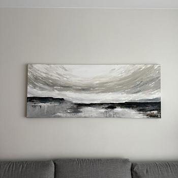 Maal "Äikese eel", akrüül 60x150