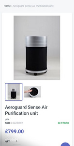 Õhupuhasti Air purifier Очиститель воздуха (1 foto / 3)