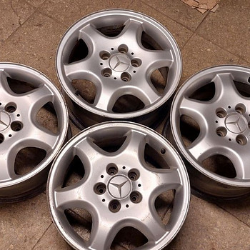 16 " разноширокие диски Mercedes 5x112 16x7 et36 и 16x8 et37