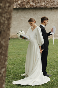 Wedding dress, designer Rinovich (collection Pearl E) (5 foto / 7)