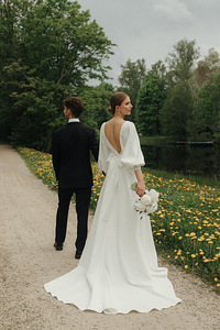 Wedding dress, designer Rinovich (collection Pearl E) (6 foto / 7)