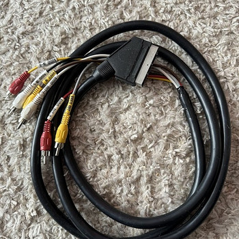 Кабель Scart на AV