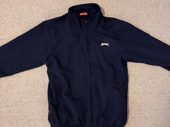 Slazenger ветровка темно синяя, без дефектов S