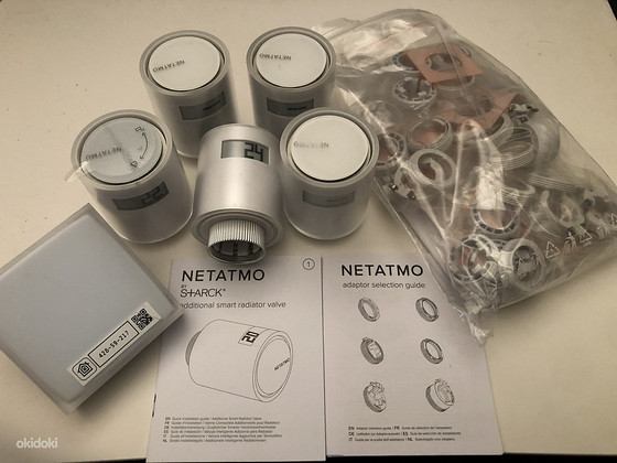 Умные радиаторные термостаты Netatmo Smart Radiator Valves