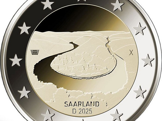 2 eurot Saksamaa 2025 UNC