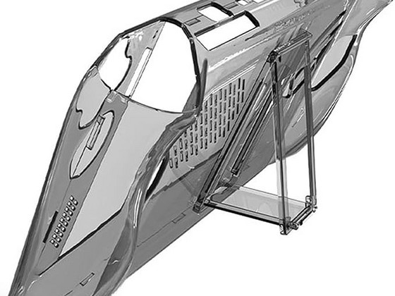 ASUS ROG Ally mängukonsooli ümbris, kõvast materjalist+toega
