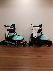 Роликовые коньки Rollerblade регулируемые размер 33-36.5 (2 фото из 10)