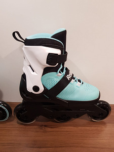 Роликовые коньки Rollerblade регулируемые размер 33-36.5 (7 фото из 10)