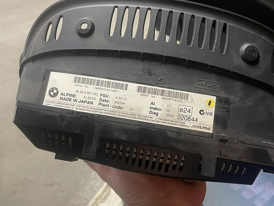 BMW e60 originaalmonitor