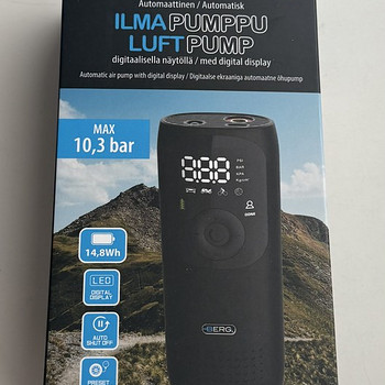 Berg Air Pump Automatic Rechargeable with Digital Display