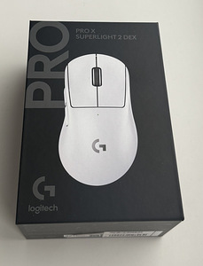 Logitech Pro X Superlight 2 DEX , White / Black / Pink (1 фото из 9)
