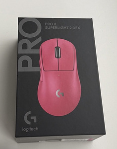 Logitech Pro X Superlight 2 DEX , White / Black / Pink (4 фото из 9)