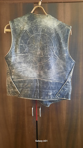 VEST (nahk), GUNS'N ROUSES seljal. (2 foto / 7)
