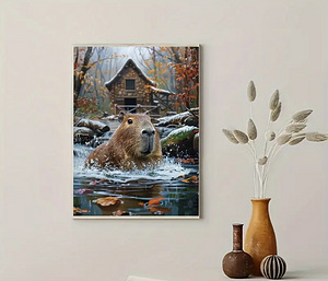 Teemandi mosaik 30x40cm Kapibara (1 foto / 5)