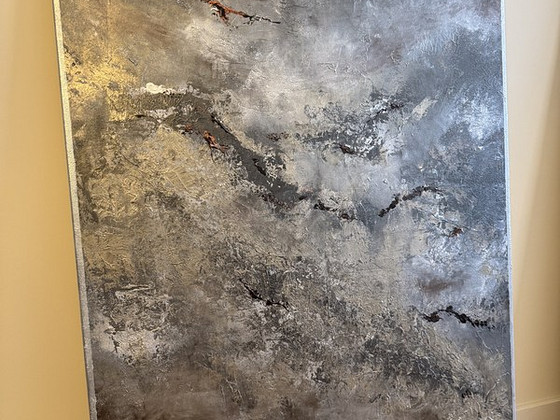 Интерьерная картина , акрил / acrylic abstract art 130x97
