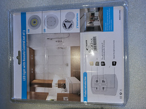 Led valgustid puldiga 3 lampi+pult (5 foto / 5)
