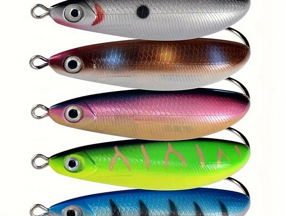 Rohuvaba lant 5tk 6cm 7,2gr, rohuvaba lant 5tk 8cm 18gr