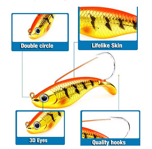Vobler rohuvaba lant 3tk 8,5 cm 21 g 5tk 8,5 cm 21 g (2 foto / 10)