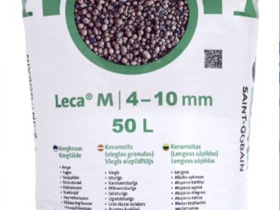 Керамзит KERGKRUUS LECA 4…10MM 50L