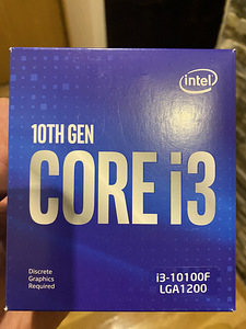 Процессор I3 10100F lga1200 (1 фото из 3)